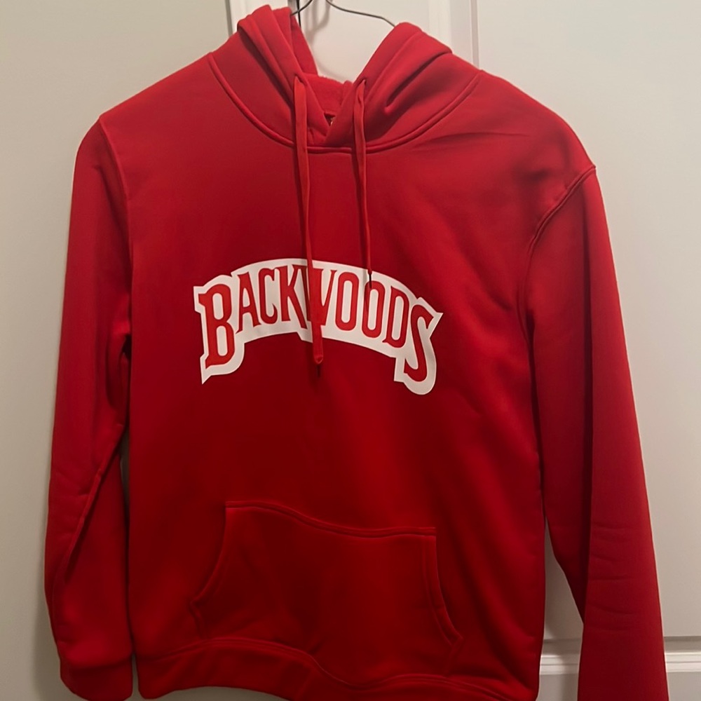 Red Backwoods hoodie